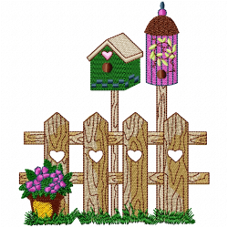 Garden Barriers Embroidery Design 10 Garden Barriers Embroidery Design 10